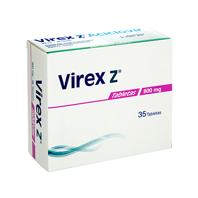 aciclovir capsulas 800 mg